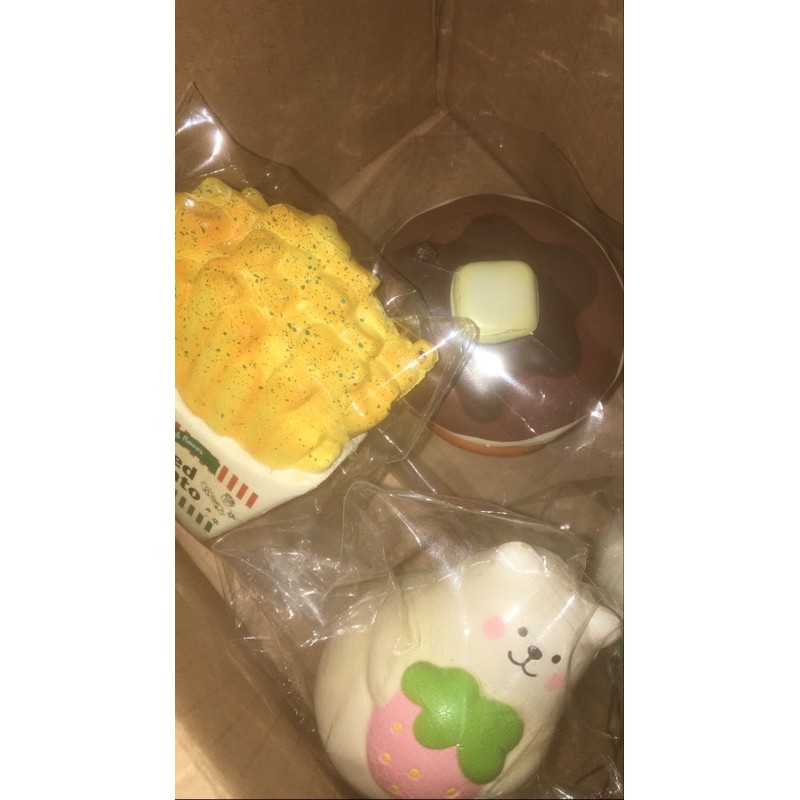 squishy ibloom nyan pancake , marshmellow , fried potato