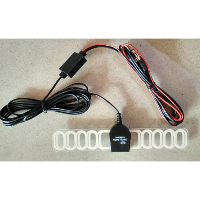 Antena Tv mobil dalam head unit buat double din tape