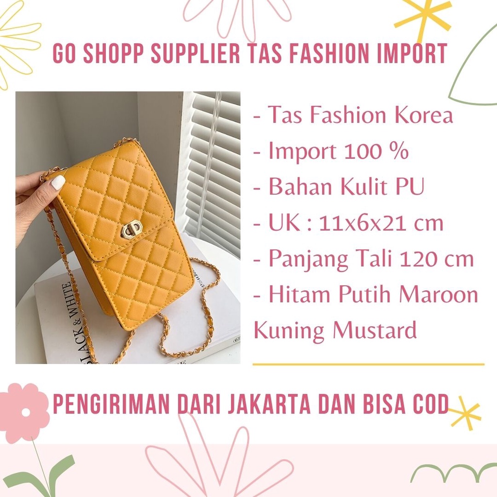 Tas Wanita Import Terbaru - Tas Handphone Import - Tas Selempang Hp Model Terbaru - Tas Batam Import - Tas Import - Tas Fashion Korea Terbaru [SL68]