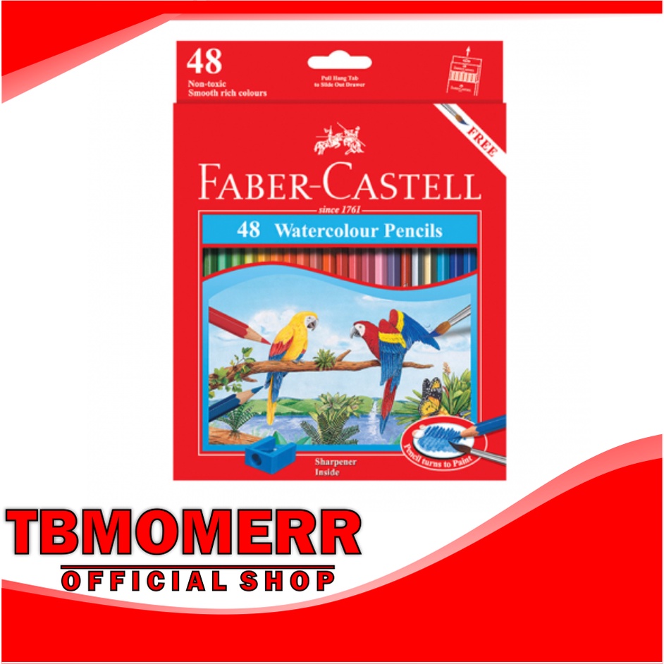 

WATERCOLOUR PENCILS 48 WARNA 114468 / PENSIL WARNA WATERCOLOUR