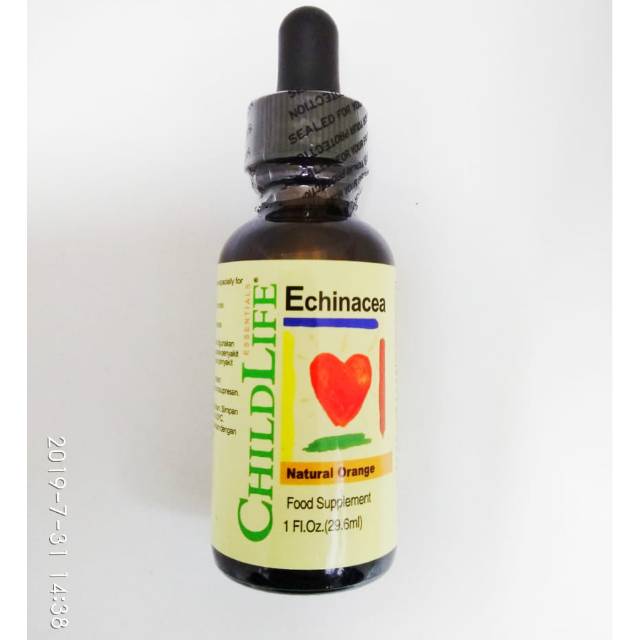 ChildLife Echinacea BPOM Natural Orange Flavor (29.6 ml)