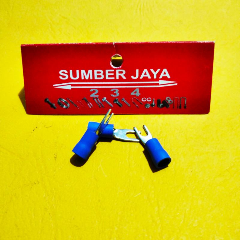 skun Y biru VF 2-3 isi 1 / skun garpu TERMURAH