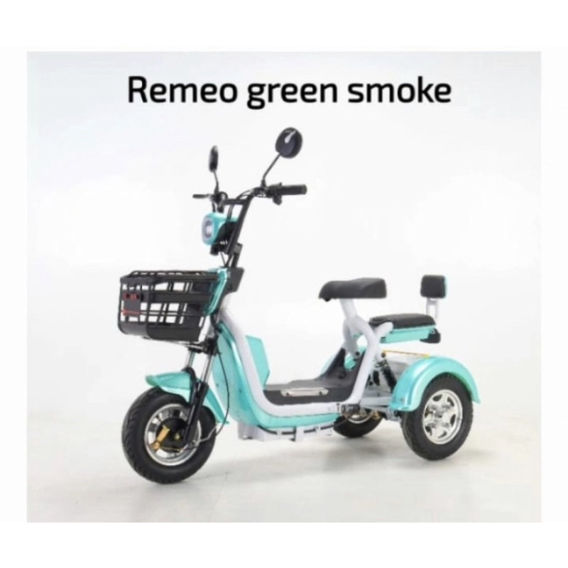 Sepeda Motor Listrik Tipe Romeo Uwinfly Roda Tiga Drum break Sistem By Uwinfly Garansi SNI-5