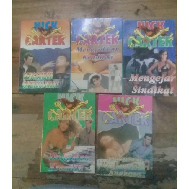 paket 5 novel dewasa by NICK CARTER