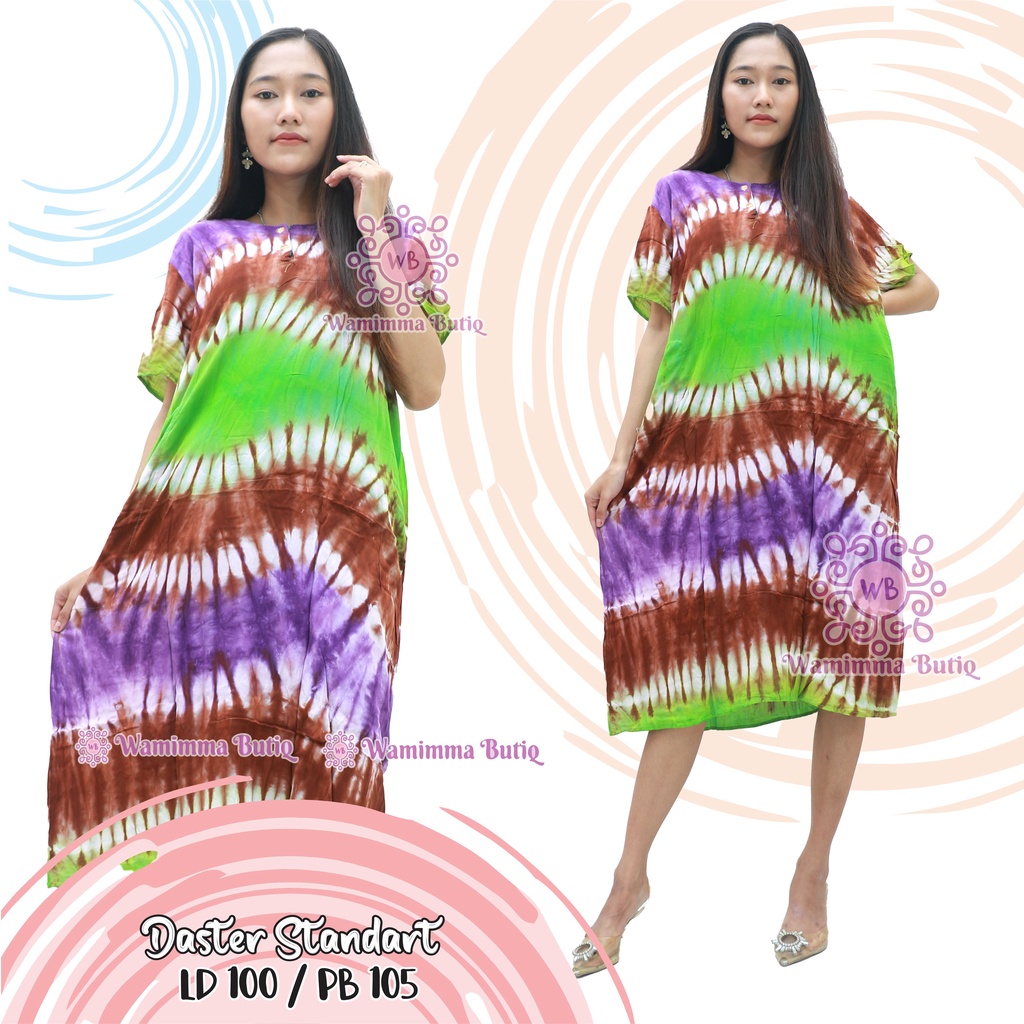 Daster Batik Murah Baju Tidur Batik Murah Adem Nyaman Daster Batik Pekalongan Daster Yukensi-Pelangi1-UCH