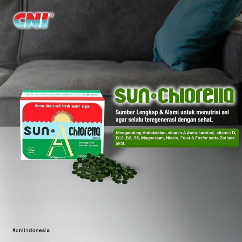 CNI Sun Chlorella isi 30 tablet