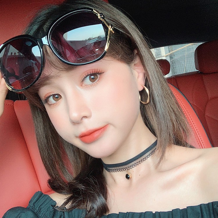 Kacamata Hitam Aksesoris Wanita Sunglasses Model Korea