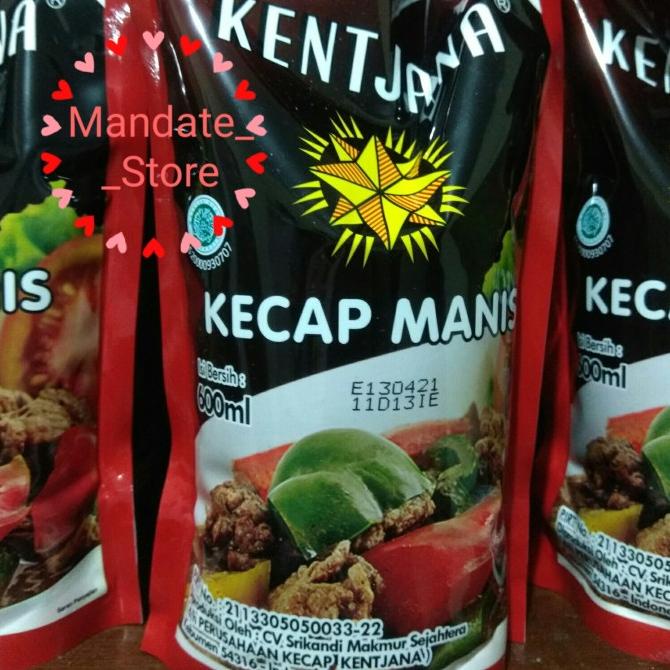 

[[COD]] Kecap Manis Cap Kentjana 600ml asli Kebumen LIMITED EDITION Kode 109