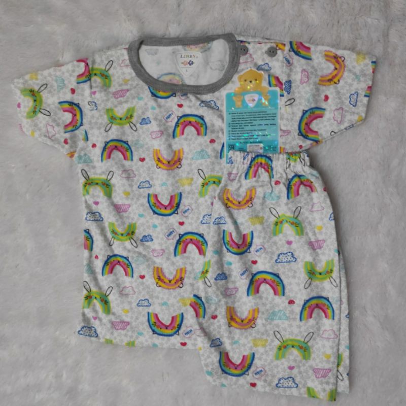 Libby Setelan Oblong Pendek(2) Anak Besar Size 2L/XL/XXL