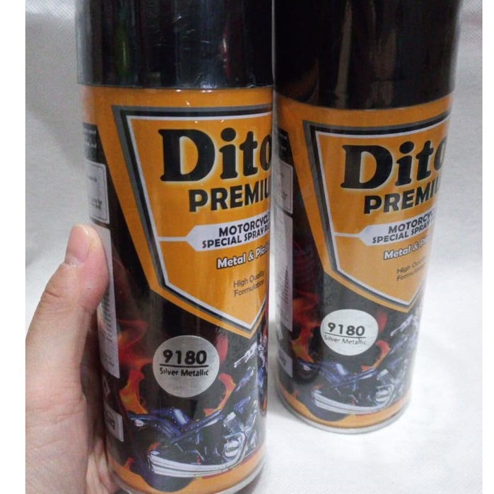 Pilok Cat Pilox DITON Premium 9180 Silver Metallic (400cc)