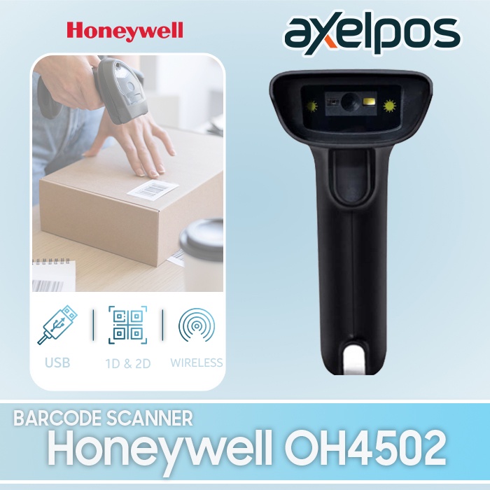 BARCODE SCANNER WIRELESS HONEYWELL OH4502 1D &amp; 2D