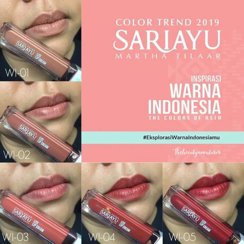 SARIAYU Color Trend 2019 Lite Lip Cream - SARI AYU