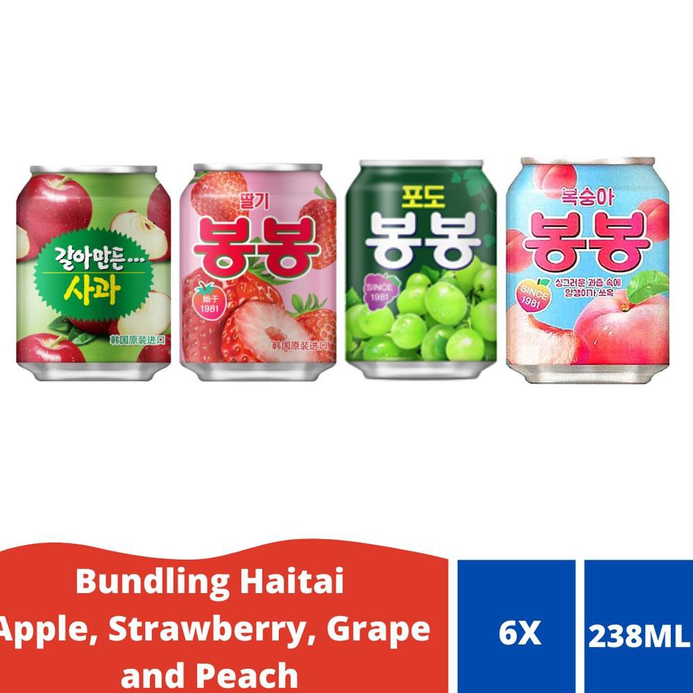 

[READY STOCK] Promo Bundling Haitai Mix Variant Flavors (6 Pcs)