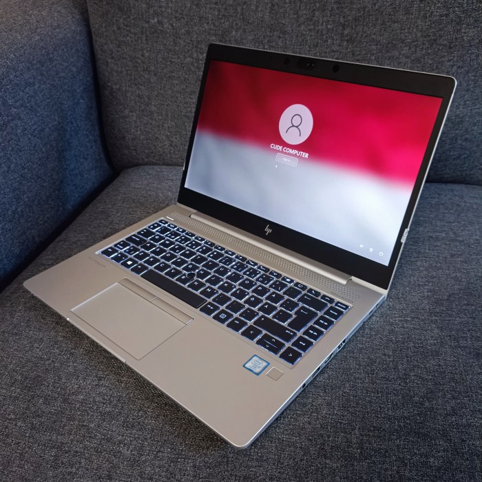 core i7 gen8/ ram 32gb/ SSD 512 / HP EliteBook 840 G5/ Laptop Bisnis