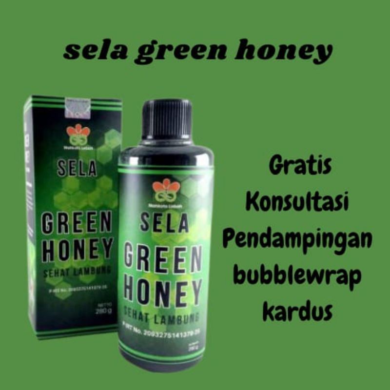 Madu Gerd/Madu Asam Lambung/Madu Hijau Original/Madu Green Honey Sela Asli