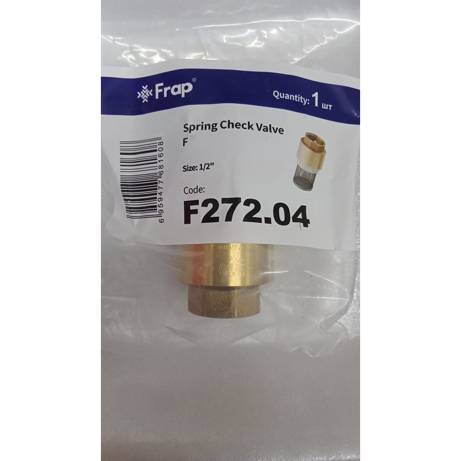 Tusen Klep 1/2&quot; Frap