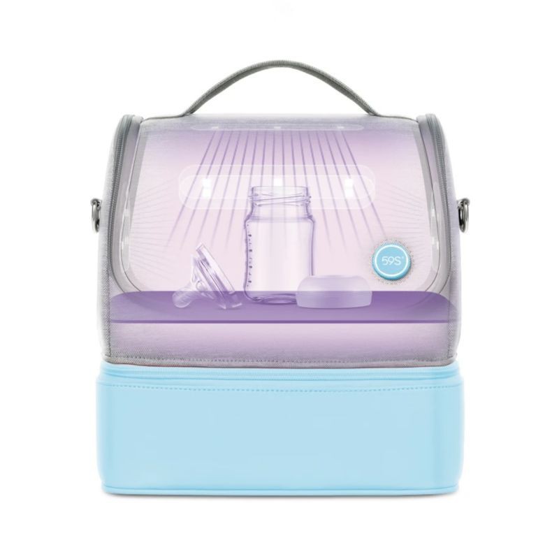 [PROMO] 59S UVC LED Sterilization Mommy Bag Blue