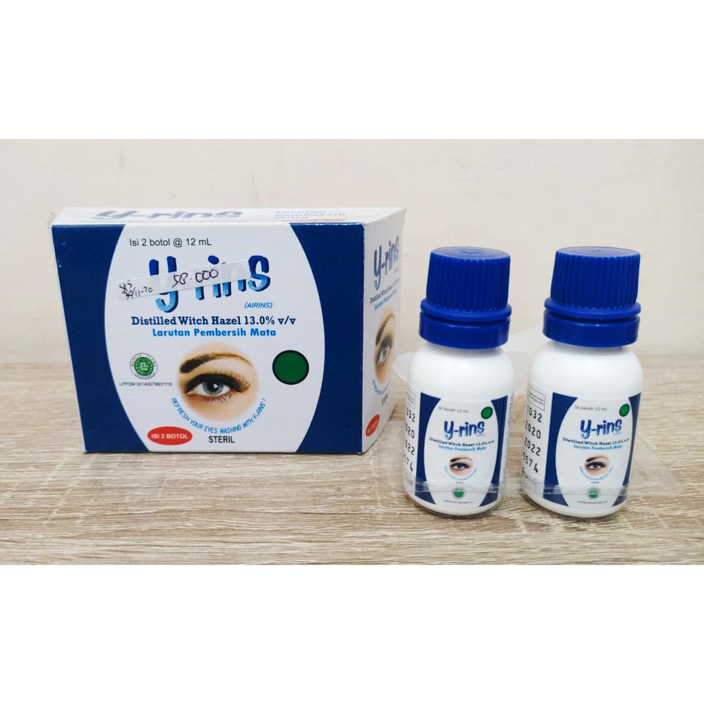 Y-RINS EYE LIQUID 12 ML 2 BOTOL