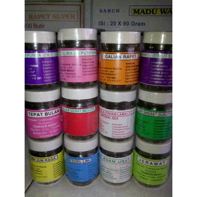 

GROSIR 6 pc jamu madura SUMBER MADU MMM461