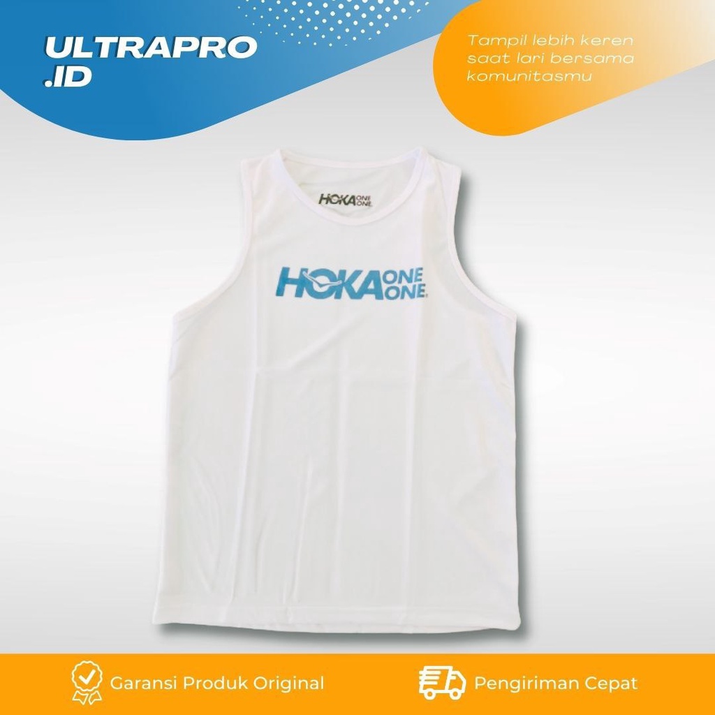 Hoka One One T Shirt Singlet Running Jersey Dry Fit Original 160 GSM