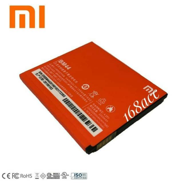 Baterai Batere Xiaomi Redmi 2s Redmi 2 BM44 Batre Xiaomi BM 44 Redmi 2 Battery Redmi 2s