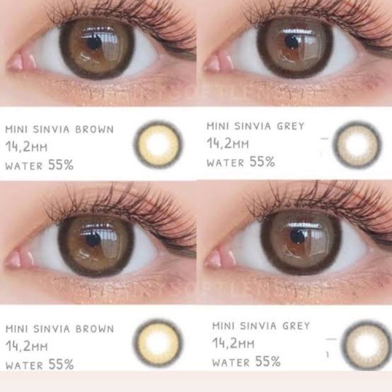 KUPAKESOFTLENS Mini Sinvia Natural Softlens By Kitty Kawaii