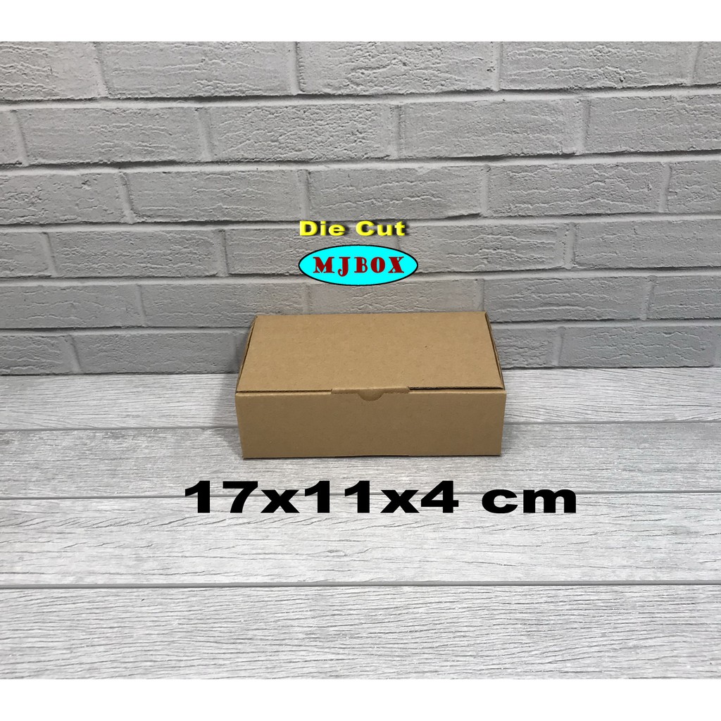 KARDUS  UK.17x11x4 CM...DIE CUT KARTON BOX  UNTUK KOTAK SOUVENIR DLL MODEL BOX PIZZA-2