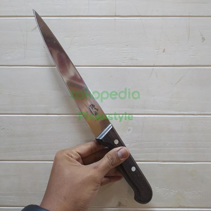Pisau Butcher Victorinox Sticking 22Cm Pisau Victorinox Rosewood RARE
