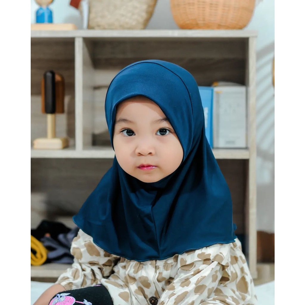 20+ WARNA (CLARISSA) Clarissa Hijab Baby 0-3th / Jilbab Anak Basic Jersey