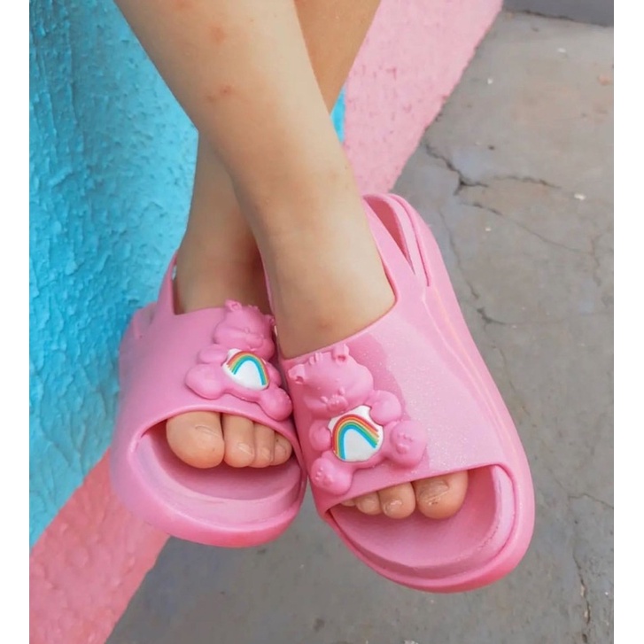 Mini Melissa Cloud Sandal + Care Bears Bb