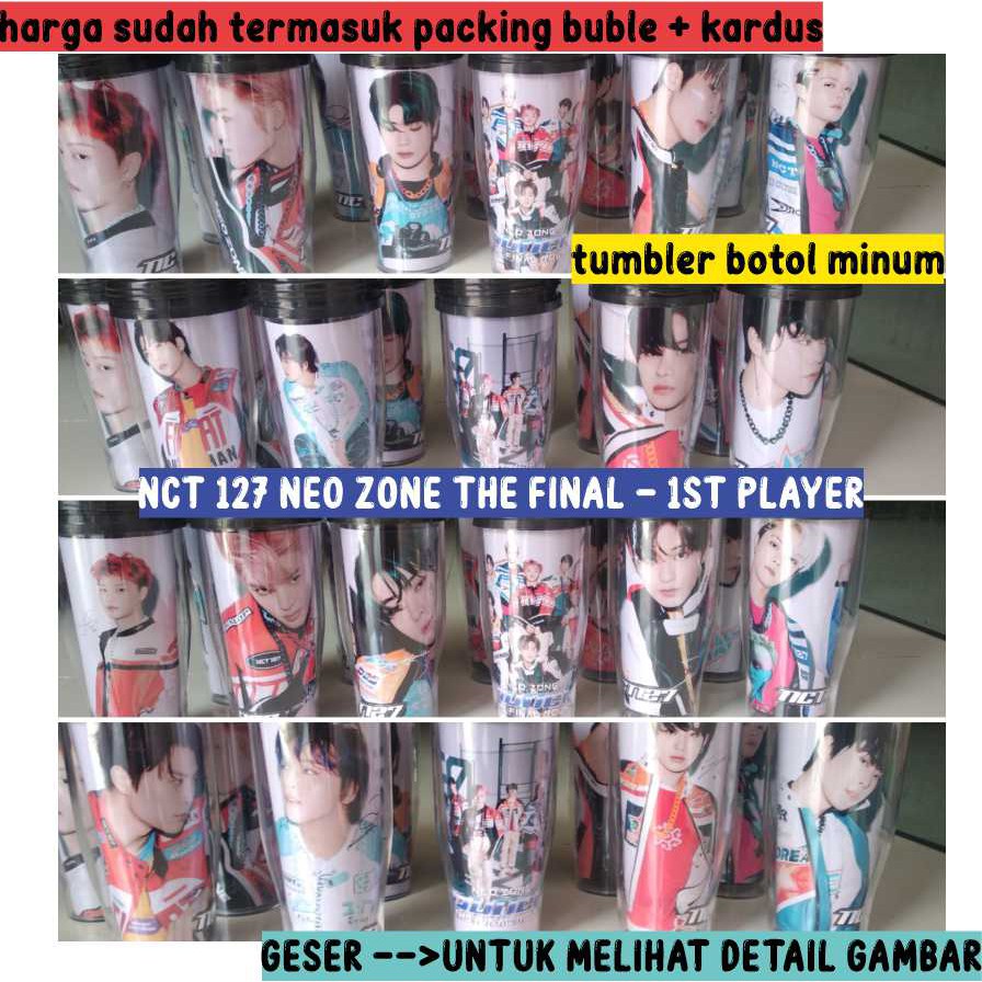 Tumbler Botol Minum NCT 127 The Final 1st Player