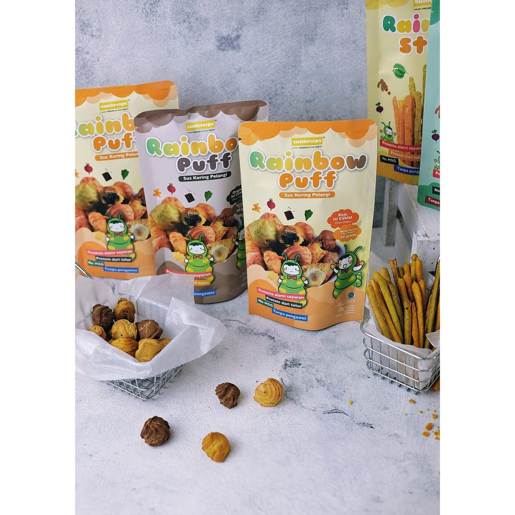 

RAINBOW PUFF SUNKRISPS