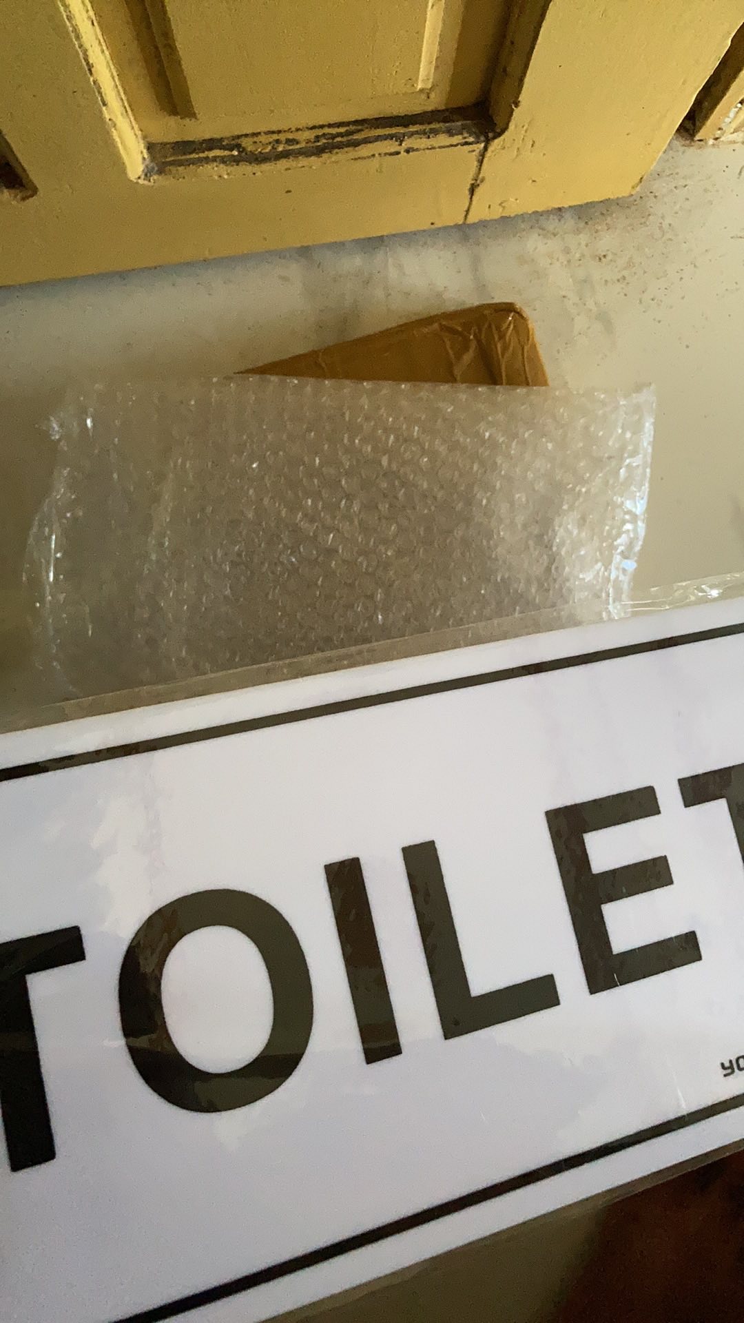 Tulisan Acrilic Toilet Besar Kecil Murah