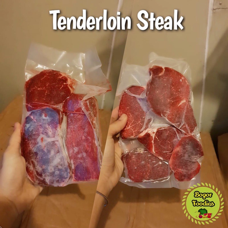 

Tenderloin Steak 500 Gram - Steak Sapi Tenderloin