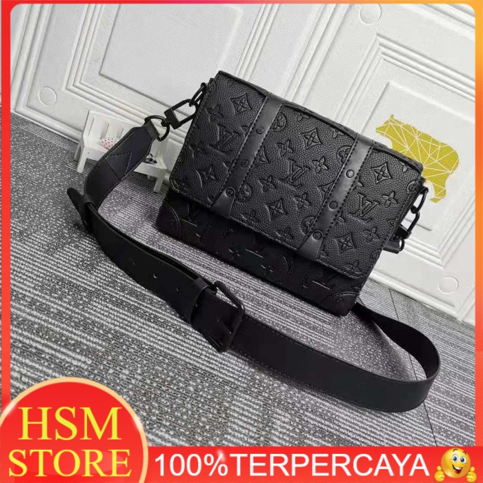 TAS SELEMPANG PRIA LV BRANDED MIRROR ORIGINAL TSP-124