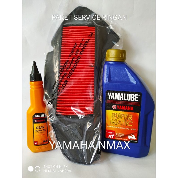 SALE - PAKET OLI YAMALUBE SUPER MATIC+YAMALUBE GEAR 140ML+F-UDARA NMAX