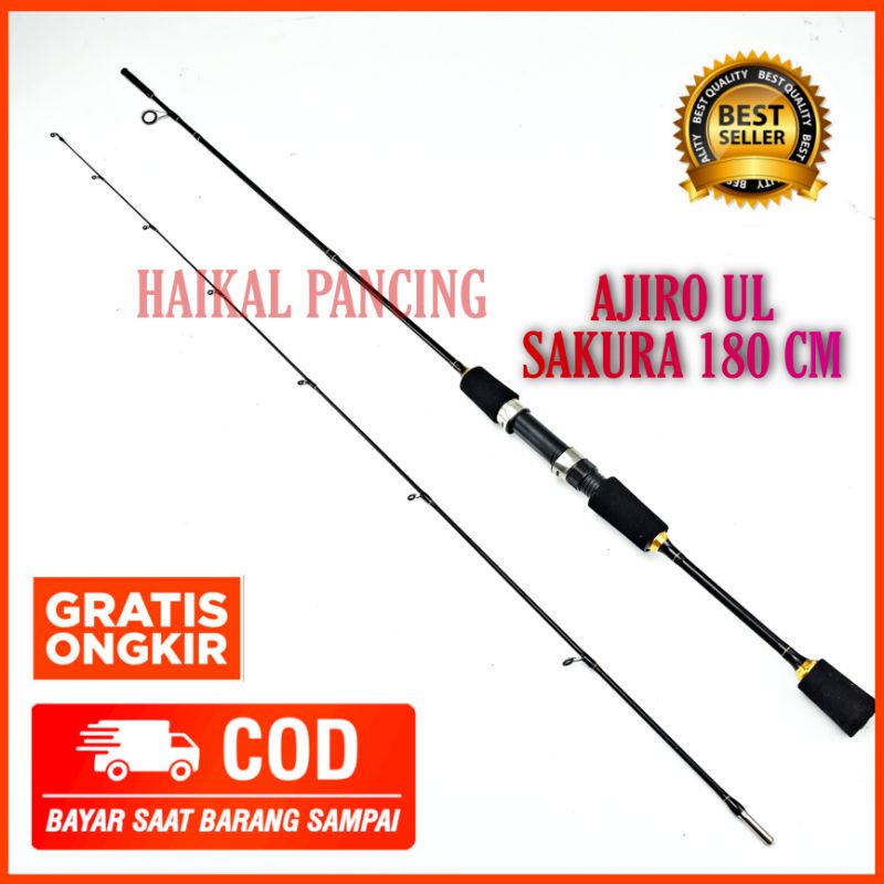 joran ul ultralight ajiro sakura dps 180 cm