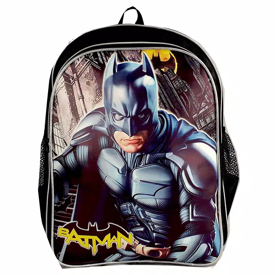 PAUD | TK Tas Anak Sekolah Laki Laki Ransel Batman