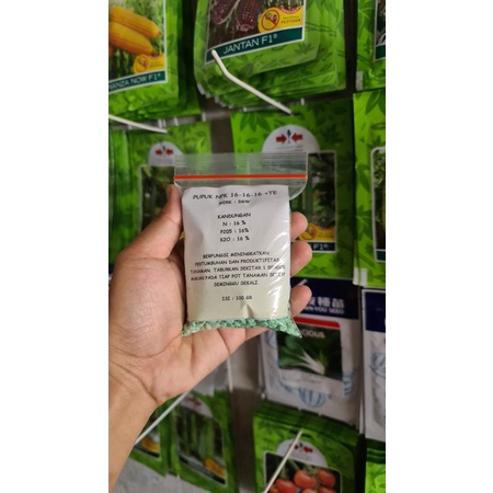 Kemasan Repack NPK 16-16-16 DGW  100gr