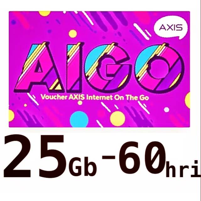 AXIS 25 GB - 60 HARI