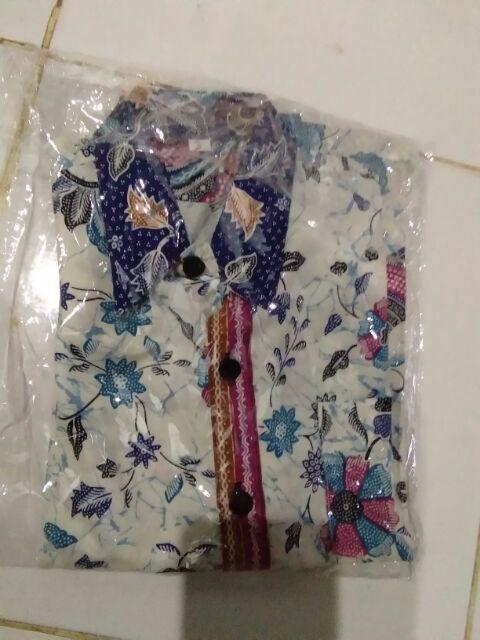 Kemeja Atasan 016 021 179 Batik Hem Anak Pipita Seragam Keluarga Katun