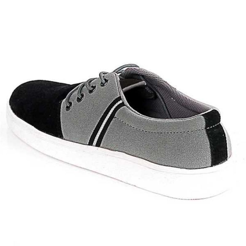 Original - Sepatu  Sneakers Pria Casual Kasual Bahan Kulit Asli  Suede Sol Tpr Karet