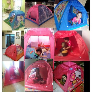 Cara Memasang Tenda Anak Hello Kitty