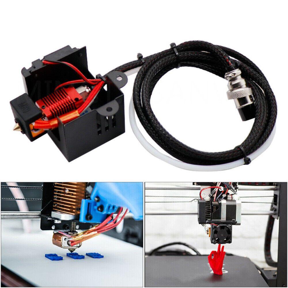 Top Extruder Kit Bagian Printer 3D Tahan Lama Untuk Nozzle Ender-3 CR-10 Aluminium Alloy