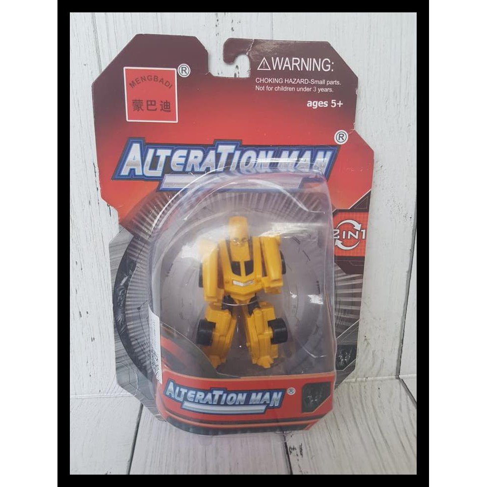 BOOM SALE MINI ROBOT TRANSFORMERS OPTIMUS PRIME DAN BUMBLE BEE BARANG TERUPDATE