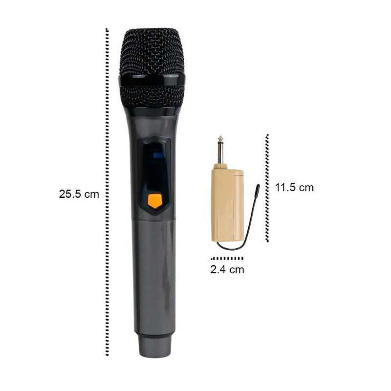 Mikrofon Karaoke Wireless Microphone Portable KTV X220U