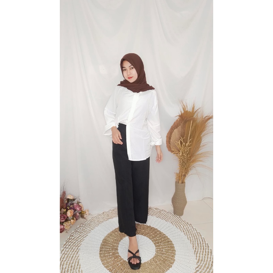 FR Fashion - Flowing Oversize / Kemeja Wanita - BN