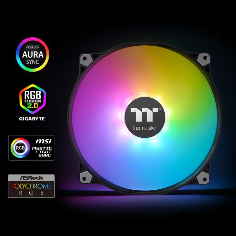 Thermaltake Pure 20 Argb Tt Premium Single Pack 200mm Case Fan