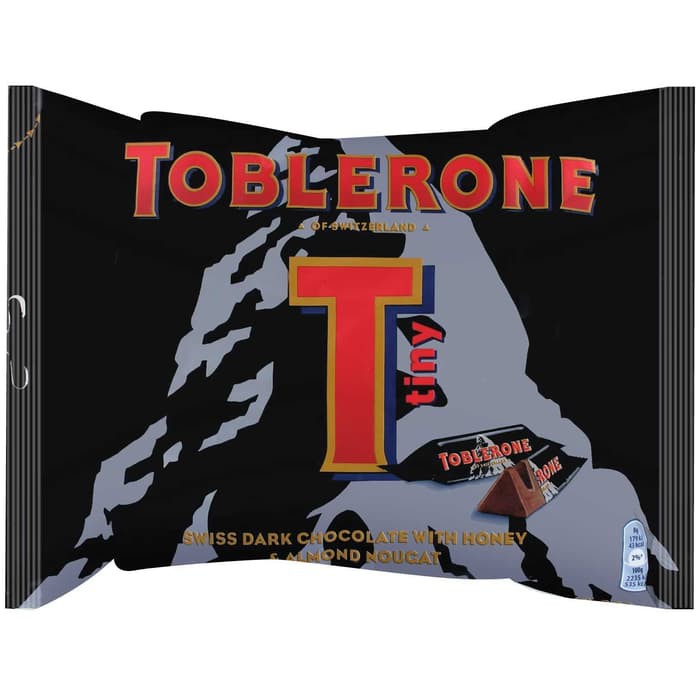 

#HANDCARRY Toblerone Dark Mini Chocolate 200g - UFOHCR1269