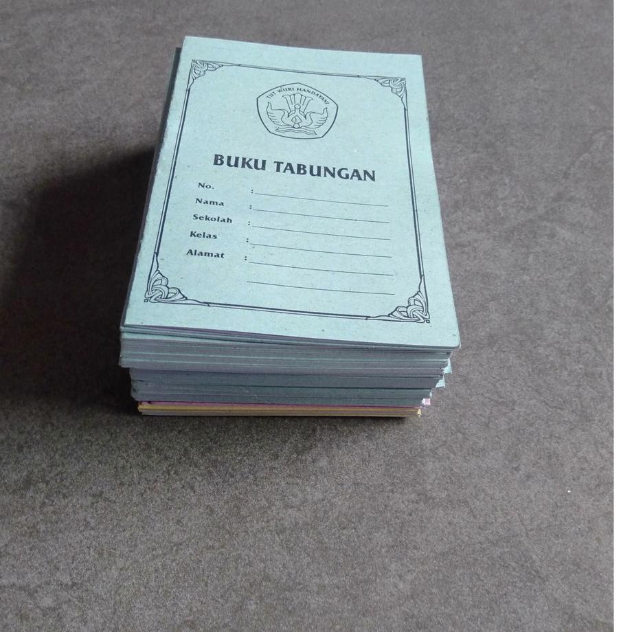 

YiQ/ Buku Tabungan Sekolah Murah Isi 50 Pcs //Paling.laku